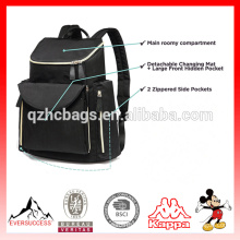 Wickeltasche Rucksack, stilvolle Baby Wickeltasche für Mütter und Väter, mit Wickelauflage und isolierte Tasche
